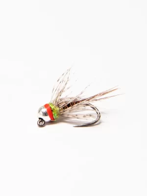 silver tungsten soft hackle euro jig (price for 12 flies)