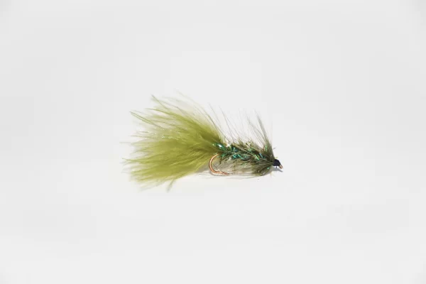 Crystal Wooly Bugger Olive Price for 1 dozen flies
