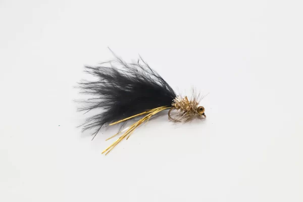 Humungus Black and Gold Streamer
