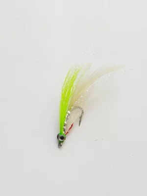 Modified Chartreuse Deceiver (Price for 2 flies)