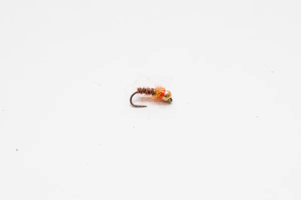 Pheasants tail Euro Nymph with Tungsten Bead (price for 12 flies)