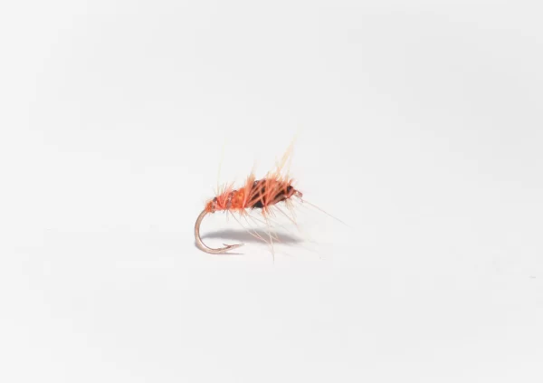 Superpupa orange / black Dry Fly (price for 12 flies)