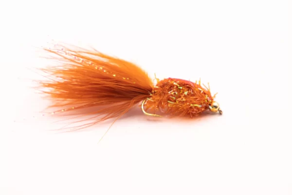 Tungsten Bead gurgler orange (price for 12 flies)