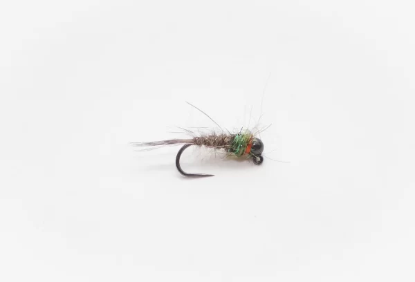 Tungsten Hares ear barbless jig hook (price for 12 flies)