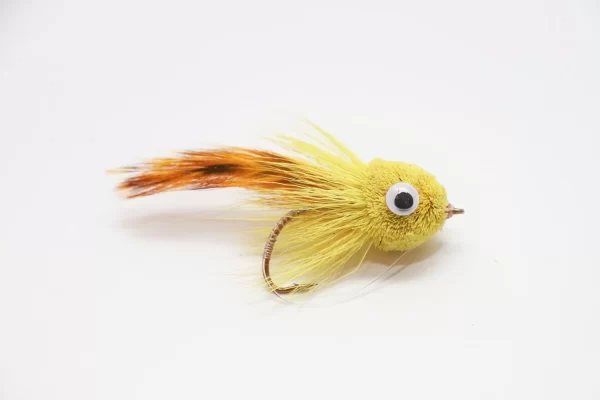 Yellow bass bug (price for 4 Flies)