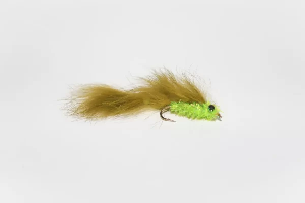 Zonker hot tail olive streamer (price for 12 flies)