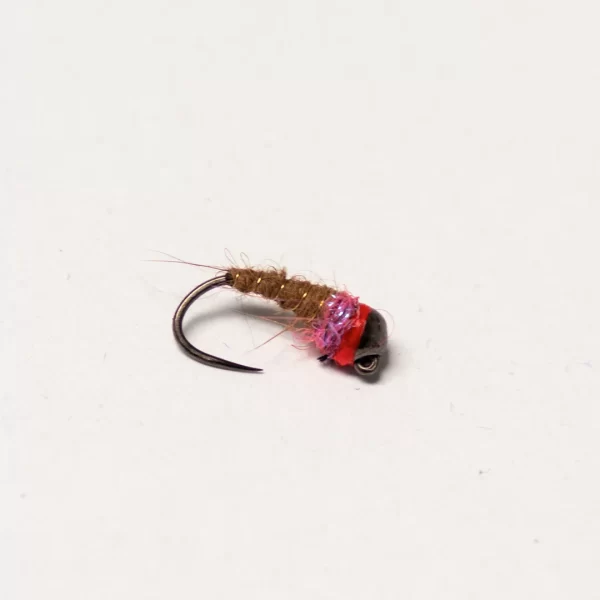 copper tungsten cdc jig barbless nymph (price for 12 flies)