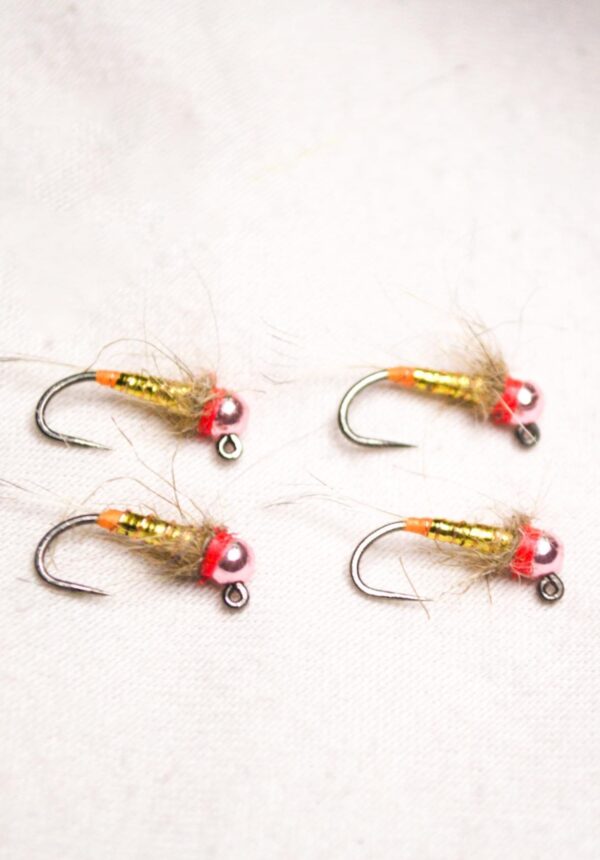 Barbless euronymph jig (price for 12 flies)