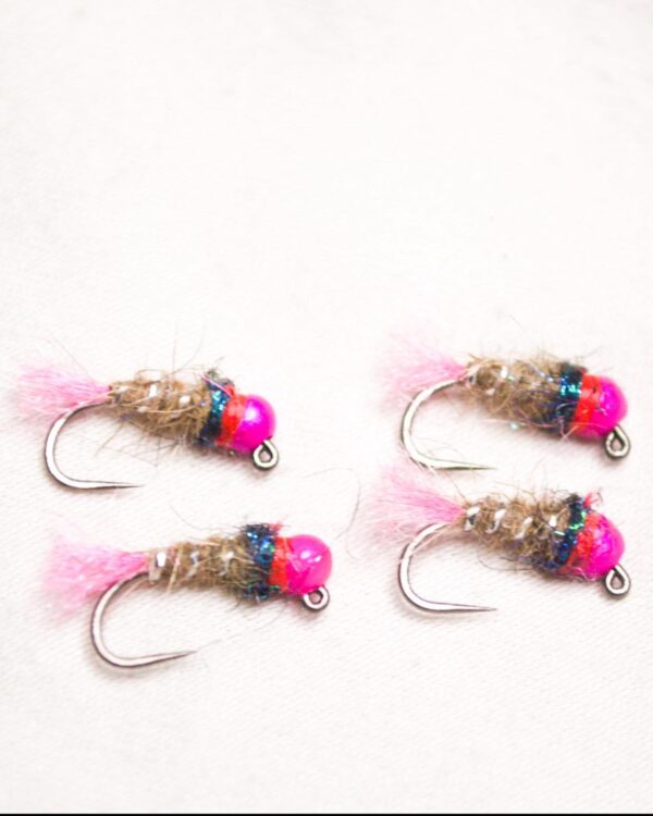 Barbless euronymph jig (price for 12 flies)