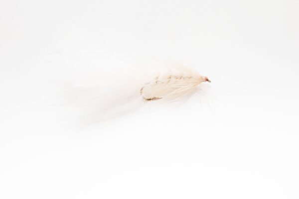 wooly bugger white (price for 12 flies)