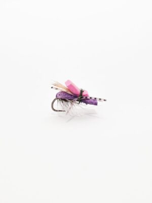 Fat Albert black pink dry fly (price for 12 flies)