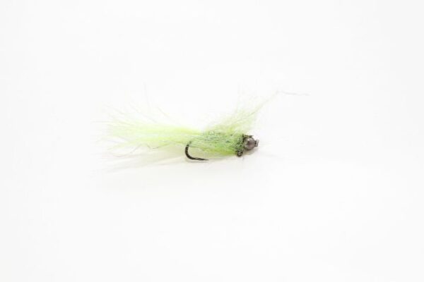 Balanced leech chartreuse tungsten (price for 12 flies)