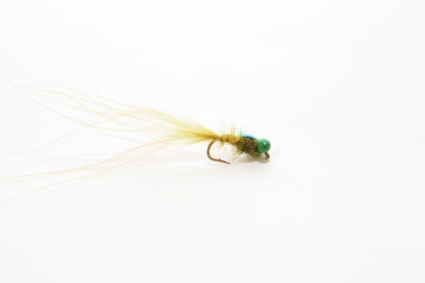 Green eyed lady damsel  (price for 12 flies)