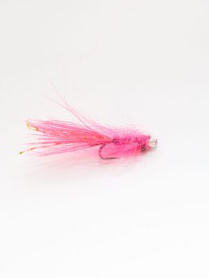 Balanced leech pink tungsten (price for 12 flies)