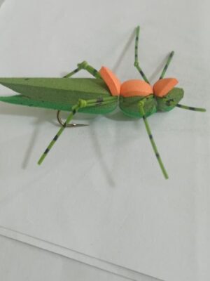 Foam Hopper Olive and Green (price for 12 flies)