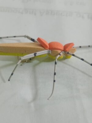 Foam Hopper tan and yellow  (price for 12 flies)
