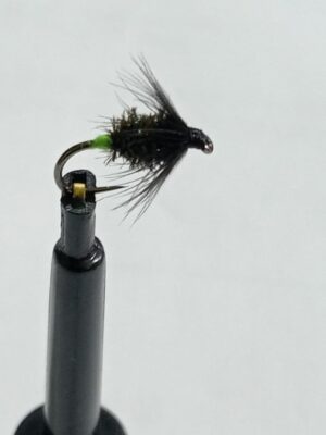 Green tag peacock and black nymph (price for 12 flies)