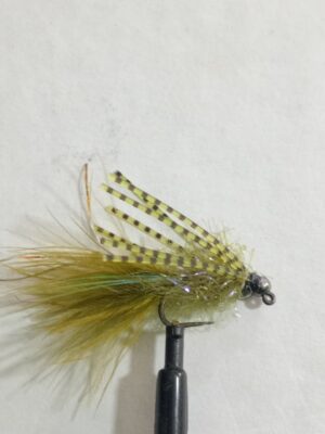 Sculp snack olive streamer (price for 12 flies)