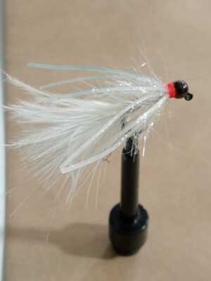 Sculp snack white streamer (price for 12 flies)