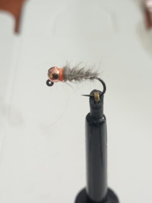 Sexy Walt's worm with Orange collar nymph (price per dozen)