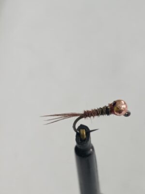 Simple pheasant tail bead head nymph (price for 12 flies)
