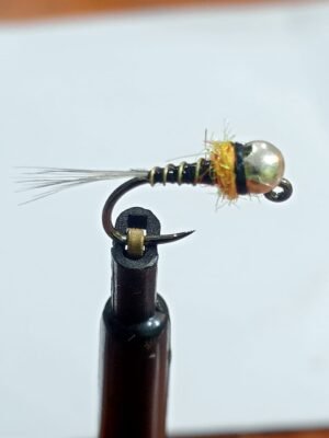 Yellow Frenchie nymph (price for 12 flies)