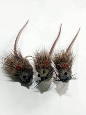 Mini mouse hair bugs (price for 4 flies)
